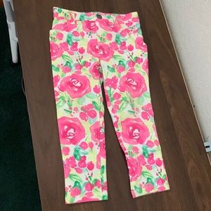 The Childrens Place floral leggings